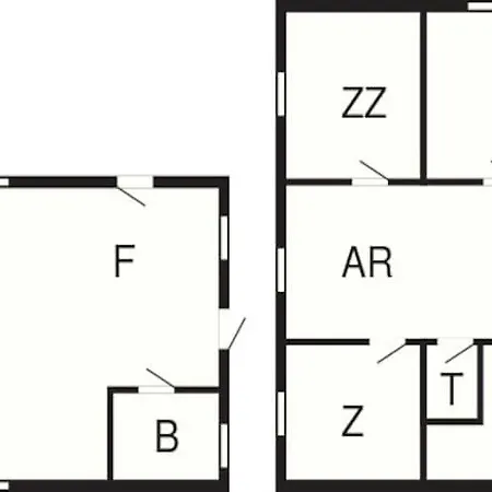 Holiday home 10 Person In Brovst Tranum Strand